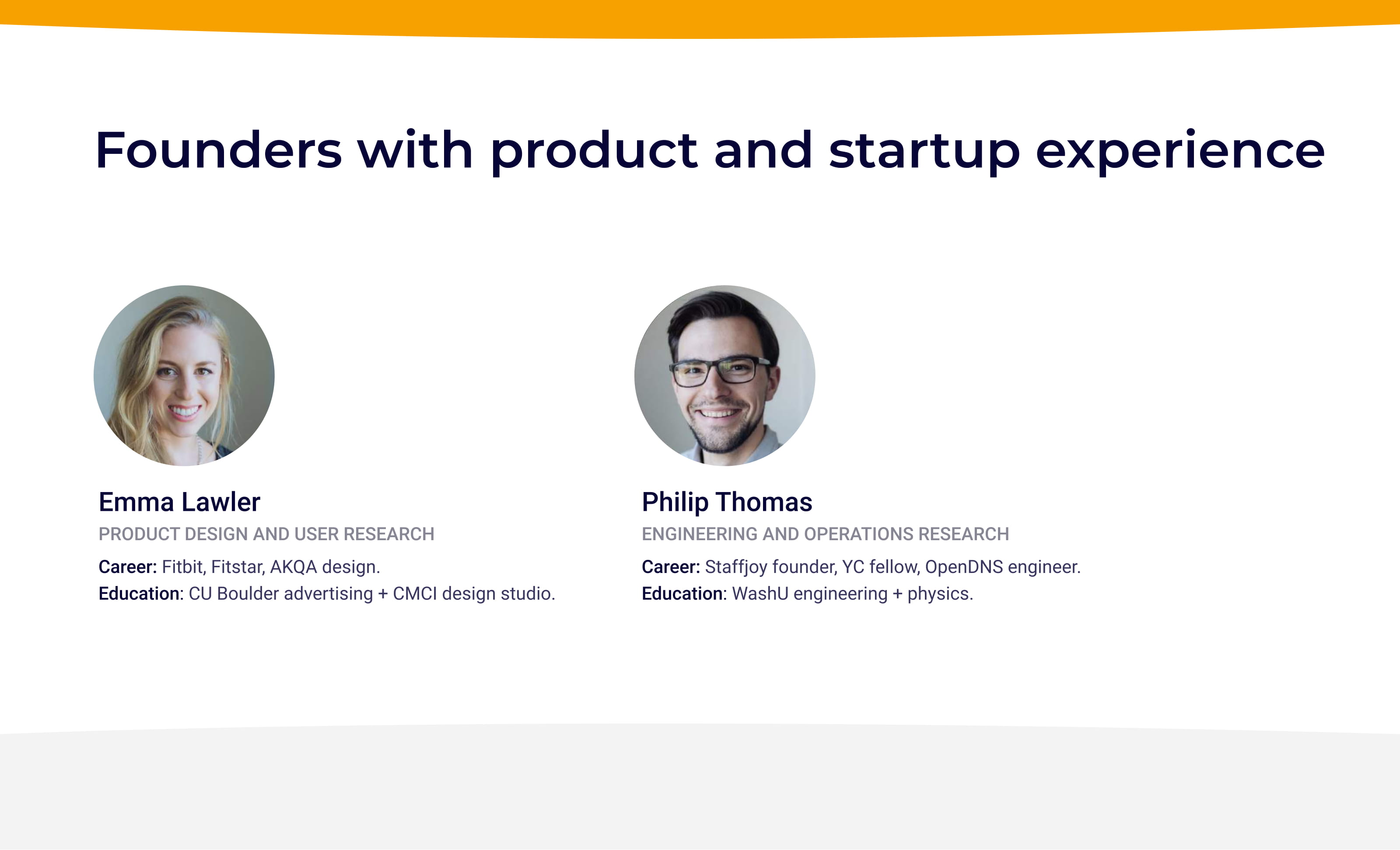 Moonlight pitch deck - founders slide